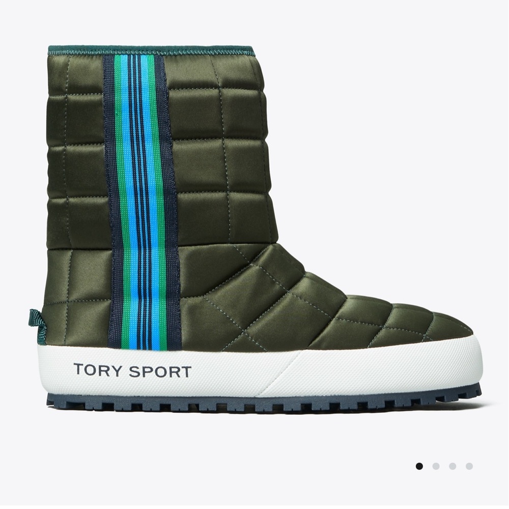 Tory Burch Tory Sport Quilted Nylon Boots #nwot #toryburch
